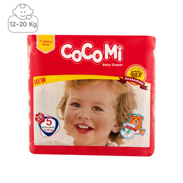 پوشک کوکومی سایز 5 تعداد زیاد